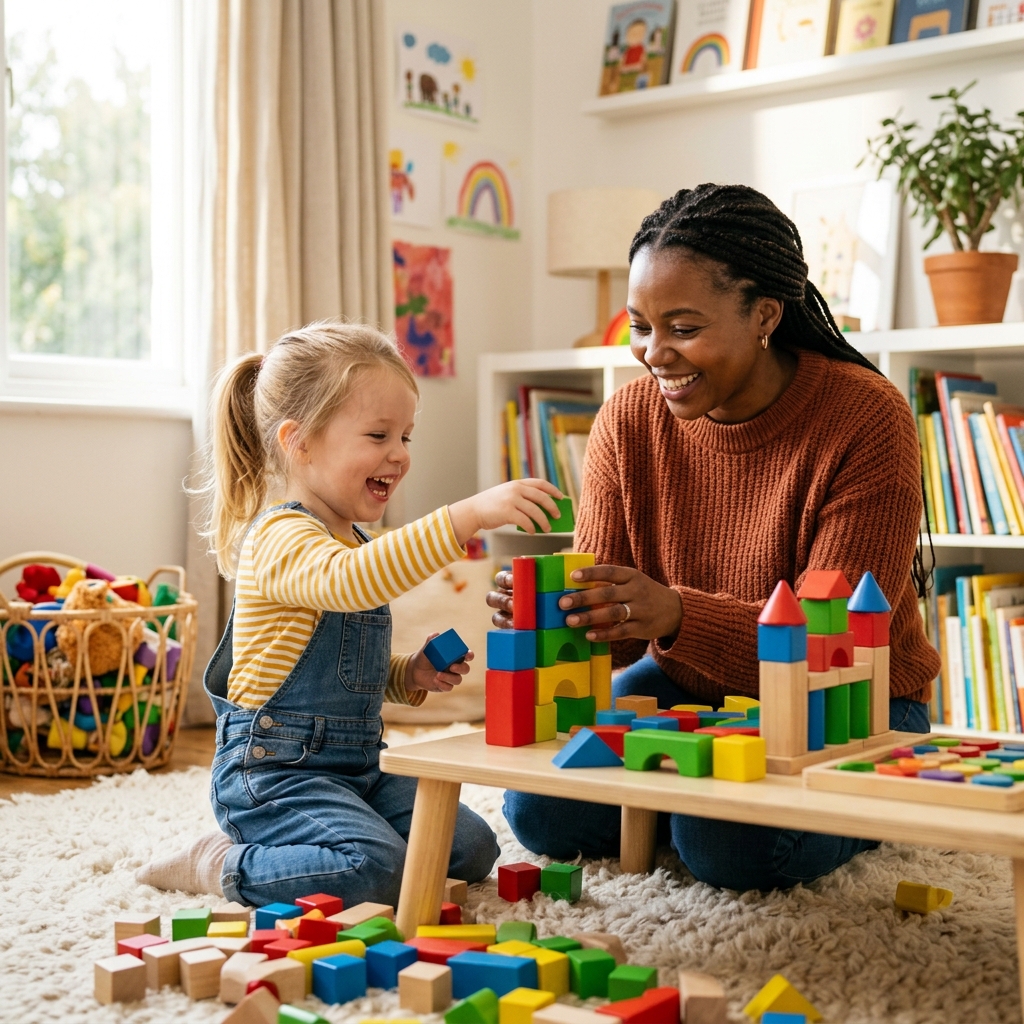 Garde d'enfants activités d'éveil Casablanca